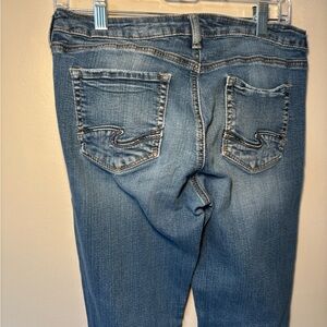Silver Jeans Izzy Bootcut Women's Size W29/L33 Stretch Denim Mid Rise